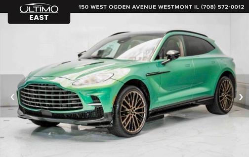 Iridescent Emerald 2023 Aston Martin DBX 707