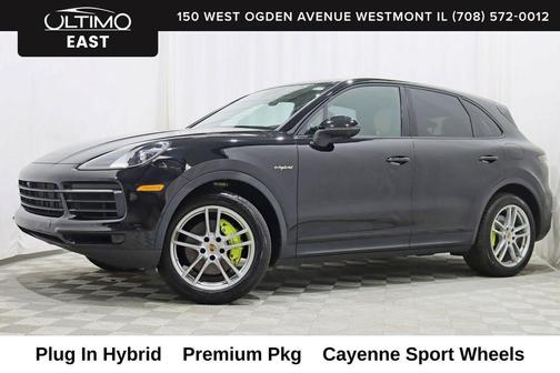 Black 2019 Porsche Cayenne Cayenne E-Hybrid