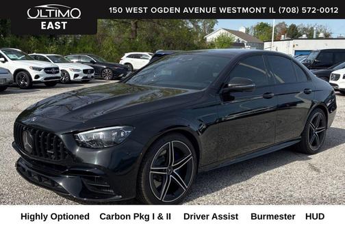 Obsidian Black Metallic 2021 Mercedes-Benz AMG E 63 S 4MATIC+