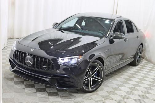 Obsidian Black Metallic 2021 Mercedes-Benz AMG E 63 S 4MATIC+