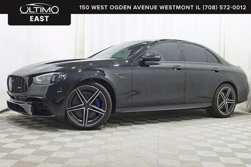 Obsidian Black Metallic 2021 Mercedes-Benz AMG E 63 S 4MATIC+