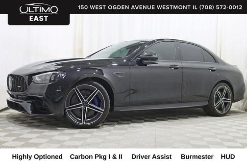 Obsidian Black Metallic 2021 Mercedes-Benz AMG E 63 S 4MATIC+