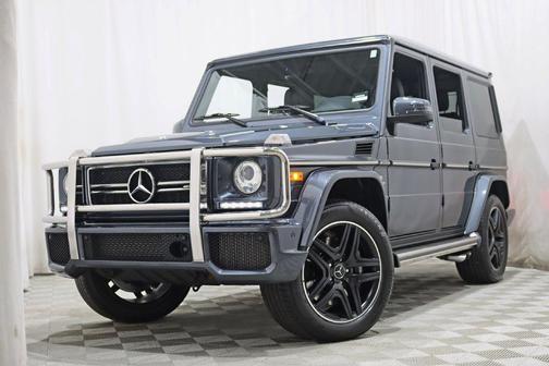 Steel Gray Metallic 2017 Mercedes-Benz AMG G 63 4MATIC