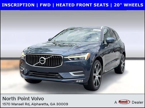 Denim Blue Metallic 2020 Volvo XC60 T5 Inscription