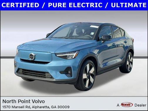 2022 Volvo C40 Recharge Pure Electric P8 Ultimate