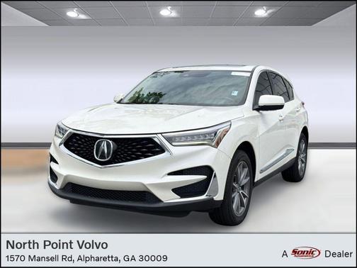 White Diamond Pearl 2019 Acura RDX Technology Package