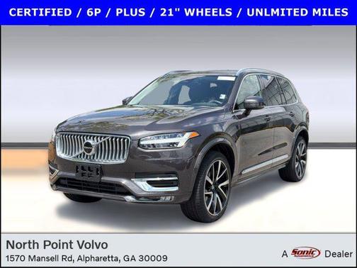 Platinum Grey Metallic 2023 Volvo XC90 B6 Plus 6-Seater