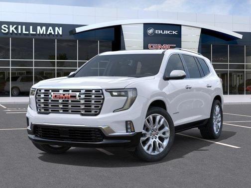 White 2027 GMC Acadia Denali