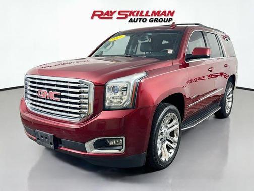 Crimson Red Tintcoat 2017 GMC Yukon SLT