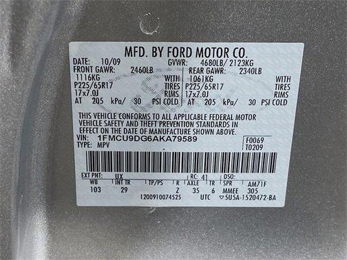 2010 Ford Escape XLT