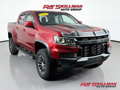 Cherry Red Tintcoat 2021 Chevrolet Colorado ZR2