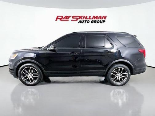 Shadow Black 2018 Ford Explorer sport