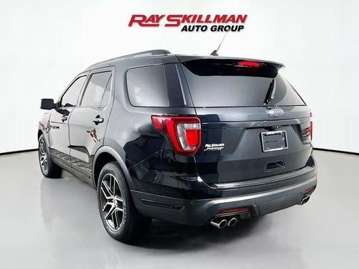 Shadow Black 2018 Ford Explorer sport