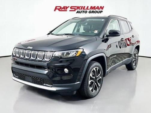 Diamond Black 2022 Jeep Compass Limited