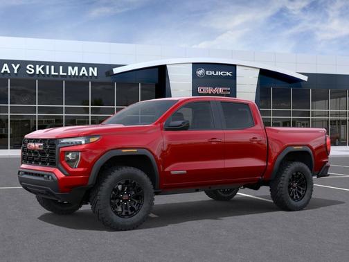 Red 2026 GMC Canyon Elevation