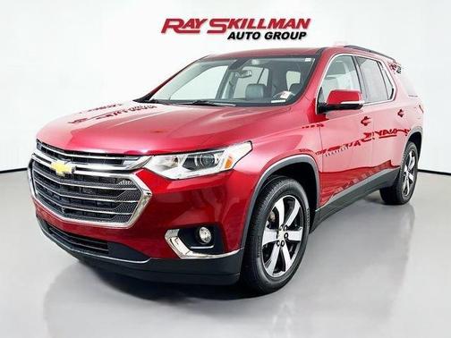 Red Tinted Clearcoat 2020 Chevrolet Traverse LT Leather