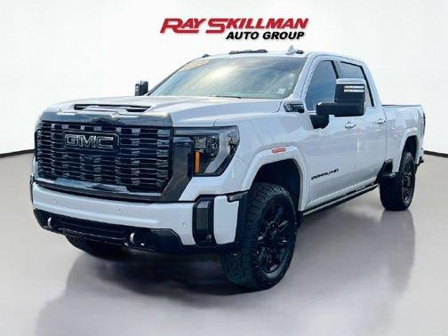 White Frost Tri-Coat 2024 GMC Sierra 2500 Denali Ultimate