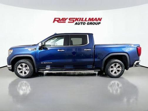 Pacific Blue Metallic 2023 GMC Sierra 1500 SLT
