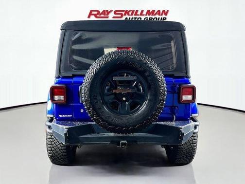 Ocean Blue Metallic 2018 Jeep Wrangler Unlimited Sport