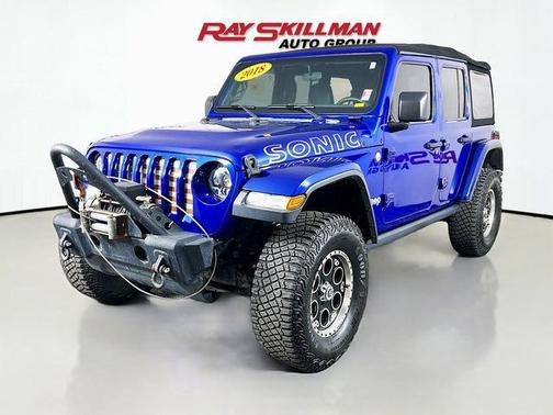 Ocean Blue Metallic 2018 Jeep Wrangler Unlimited Sport