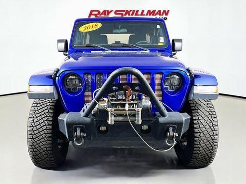 Ocean Blue Metallic 2018 Jeep Wrangler Unlimited Sport