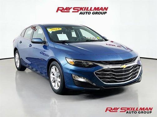 Lakeshore Blue 2024 Chevrolet Malibu LT