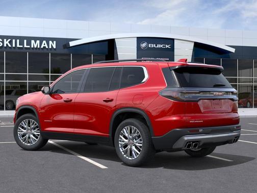 Red 2026 GMC Acadia Elevation