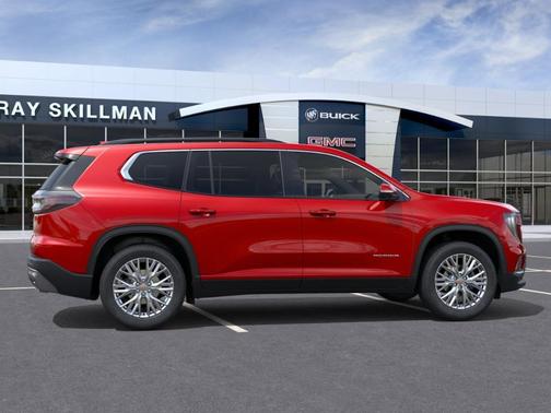 Red 2026 GMC Acadia Elevation