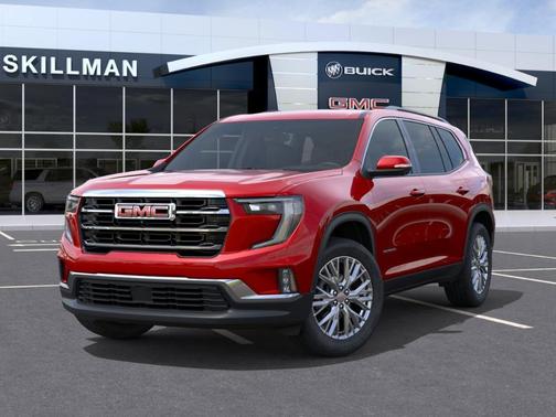 Red 2026 GMC Acadia Elevation