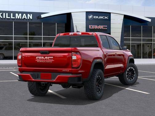 Red 2026 GMC Canyon AT4