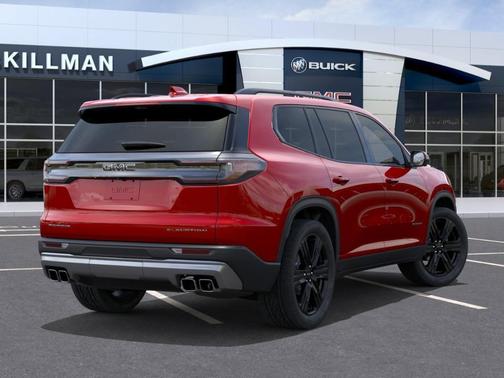 Red 2026 GMC Acadia Elevation