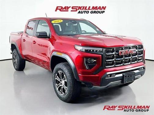Volcanic Red 2023 GMC Canyon AT4
