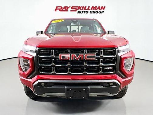 Volcanic Red 2023 GMC Canyon AT4