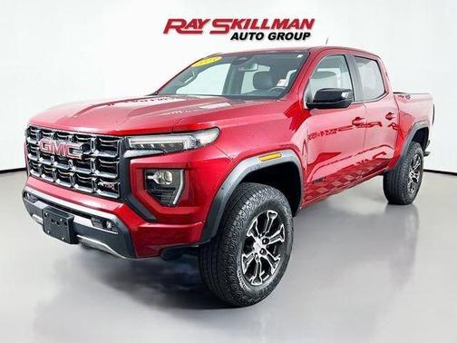 Volcanic Red 2023 GMC Canyon AT4
