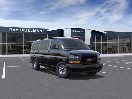 Black 2026 GMC Savana 2500 Work Van