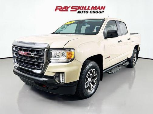 Desert Sand Metallic 2021 GMC Canyon AT4 w/Leather