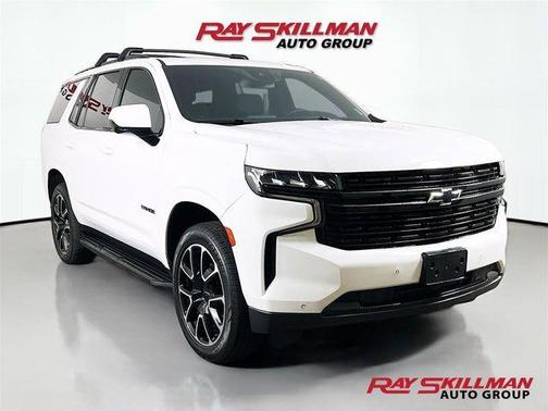 Summit White 2023 Chevrolet Tahoe RST