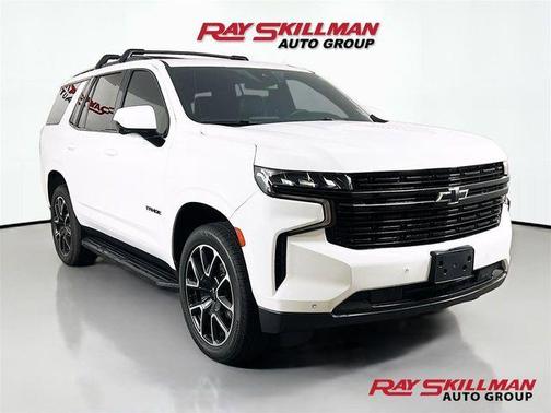 Summit White 2023 Chevrolet Tahoe RST