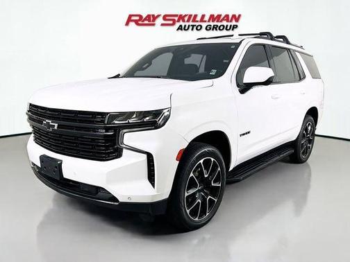 Summit White 2023 Chevrolet Tahoe RST