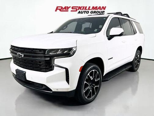 Summit White 2023 Chevrolet Tahoe RST