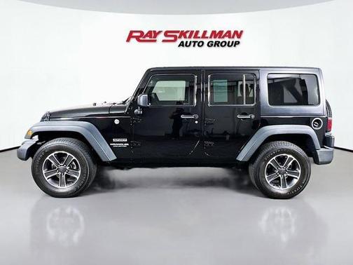 Black Clearcoat 2017 Jeep Wrangler Unlimited Sport