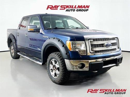 Blue 2013 Ford F-150 XLT