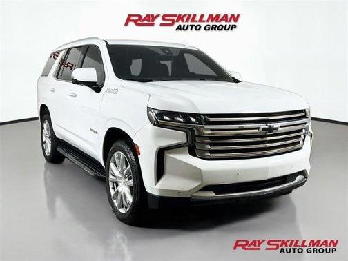 Summit White 2022 Chevrolet Tahoe High Country