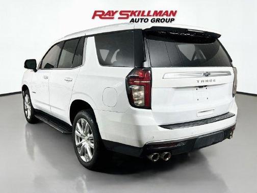Summit White 2022 Chevrolet Tahoe High Country