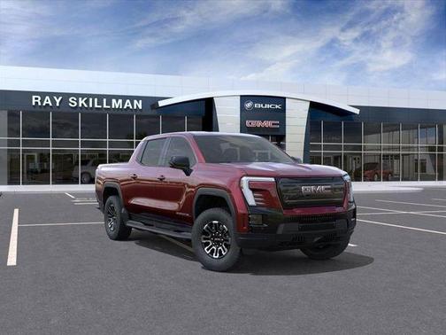 Red 2026 GMC Sierra EV Elevation