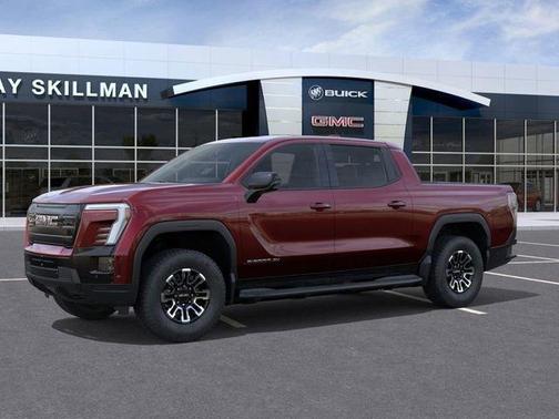 Red 2026 GMC Sierra EV Elevation