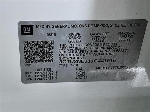 2018 GMC Sierra 1500 SLT