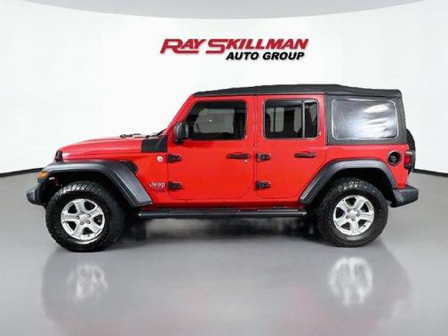 Firecracker Red Clearcoat 2020 Jeep Wrangler Unlimited Sport