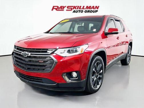 Cajun Red Tintcoat 2020 Chevrolet Traverse RS