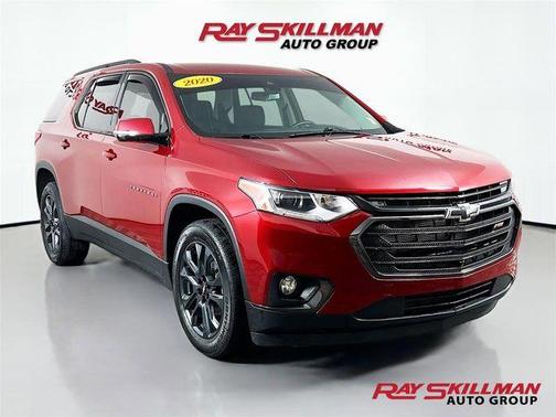 Cajun Red Tintcoat 2020 Chevrolet Traverse RS